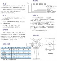 QLD螺桿啟閉機技術參數
